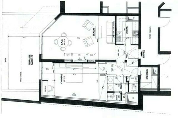 MONTE CARLO SUN GRAND 2 PIECES AVEC JARDIN